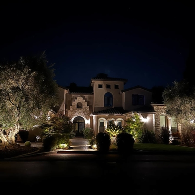 Make the front of your home shine with low-voltage architectural lighting Photo
